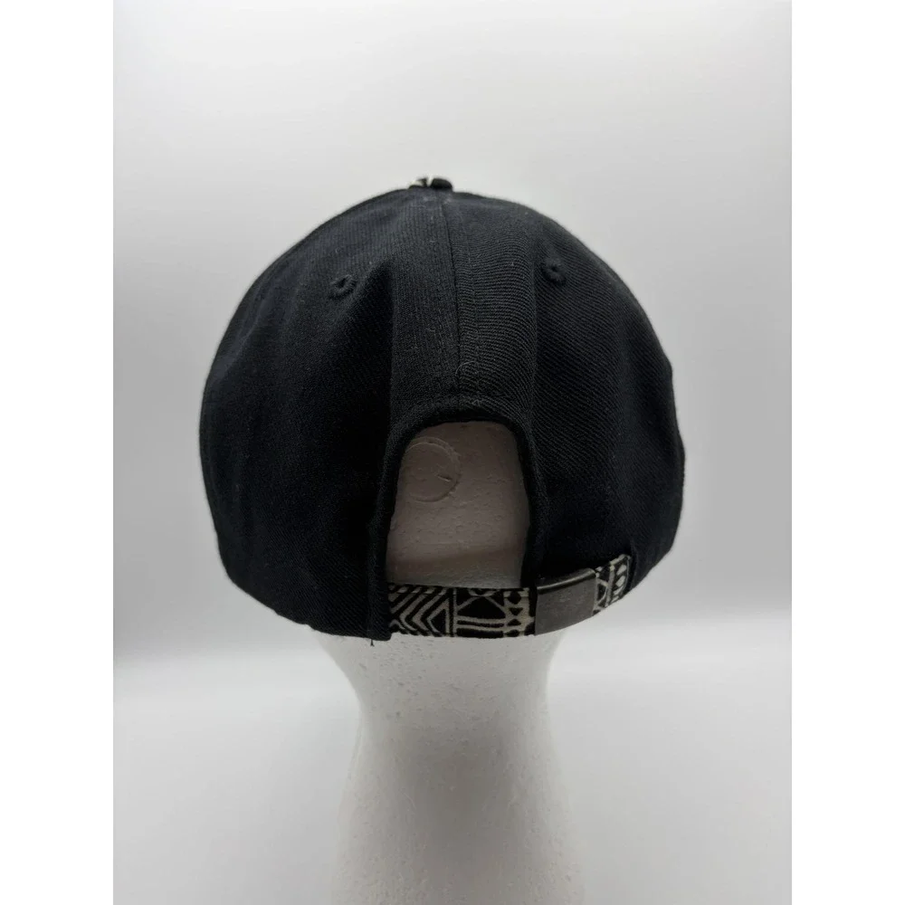 American Needle Cooperstown MLB‎ Retro Bird Hat Black Strapback Cap